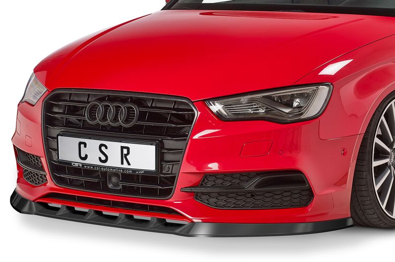 Frontspoiler | Cup-Spoilerlippe mit ABE für Audi S3 / A3 8V S-Line Cabrio / Limo CSL453 Frontspoiler | Cup-Spoilerlippe mit ABE für Audi S3 / A3 8V S-Line Cabrio / Limo CSL453