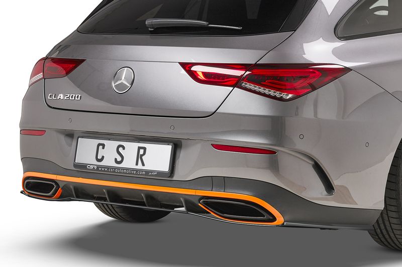 Diffusor | Heckansatz mit ABE für Mercedes-Benz CLA X118 AMG-Line HA254