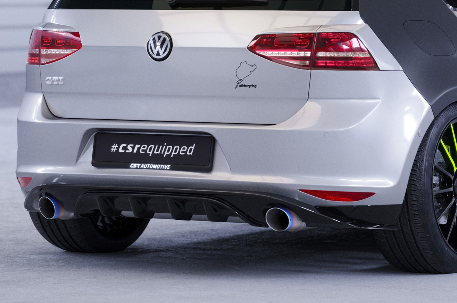 Diffusor | Heckansatz mit ABE für VW Golf 7 Basis/GTI/GTD/GTE/e-Golf HA266 Diffusor | Heckansatz mit ABE für VW Golf 7 Basis/GTI/GTD/GTE/e-Golf HA266