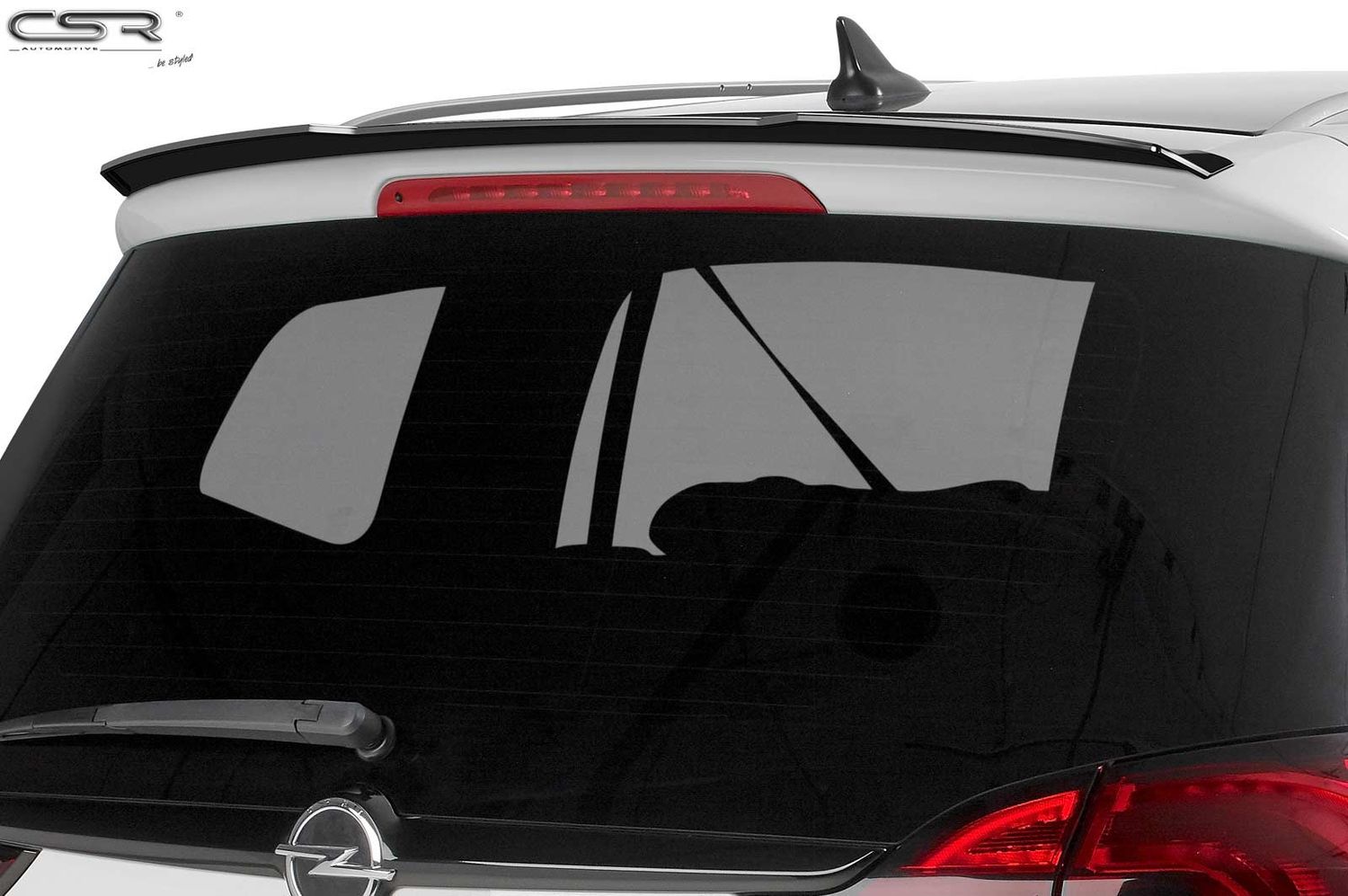 Heckspoiler | Heckflügel mit ABE für Opel Zafira C Tourer HF653