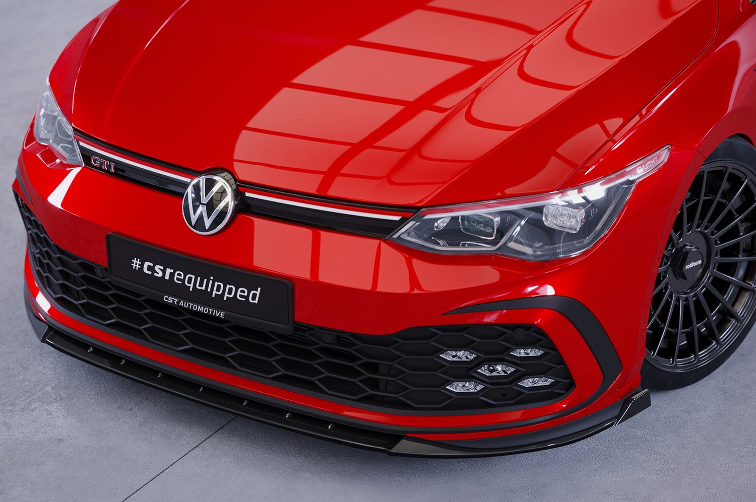 Frontspoiler | Cup-Spoilerlippe mit ABE für VW Golf 8 (Typ CD) GTI/GTD/GTE/R-Line CSL466 Frontspoiler | Cup-Spoilerlippe mit ABE für VW Golf 8 (Typ CD) GTI/GTD/GTE/R-Line CSL466