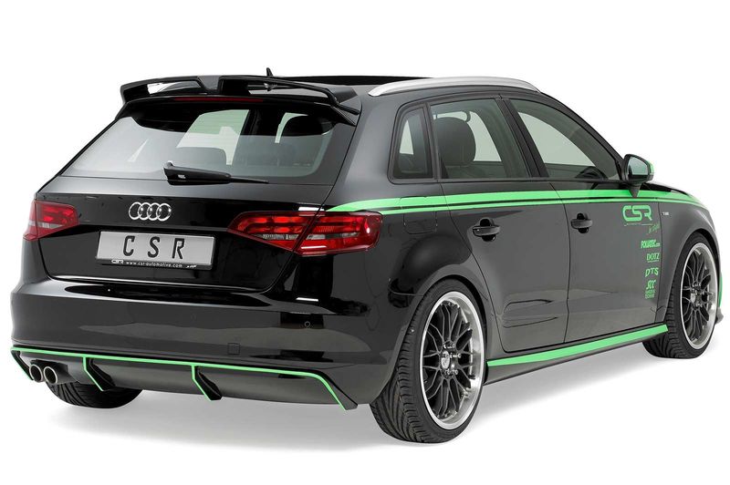 Diffusor | Heckansatz für Audi A3 8V Sportback/3-Türer HA184
