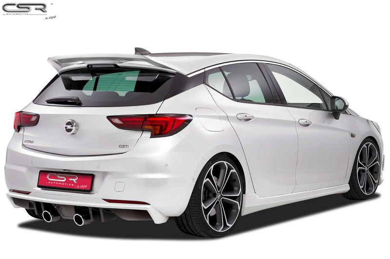 Diffusor | Heckansatz für Opel Astra K HA186