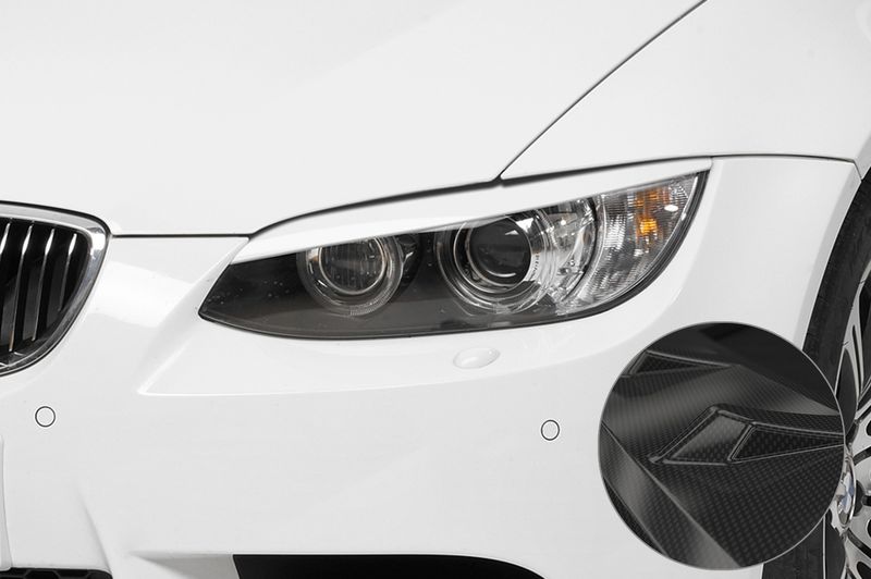 Scheinwerferblenden Carbon Look für BMW 3er E92/E93 SB057-C