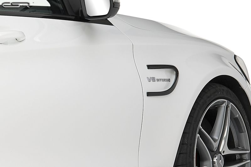 Air Intake Blenden | Airintakes Rahmen Seite für Mercedes-Benz C-Klasse 205 AI018