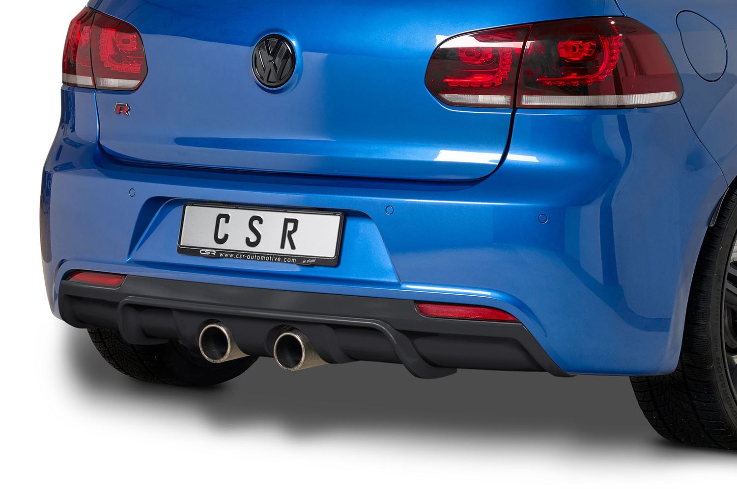 Diffusor | Heckansatz mit ABE für VW Golf 6 R HA268