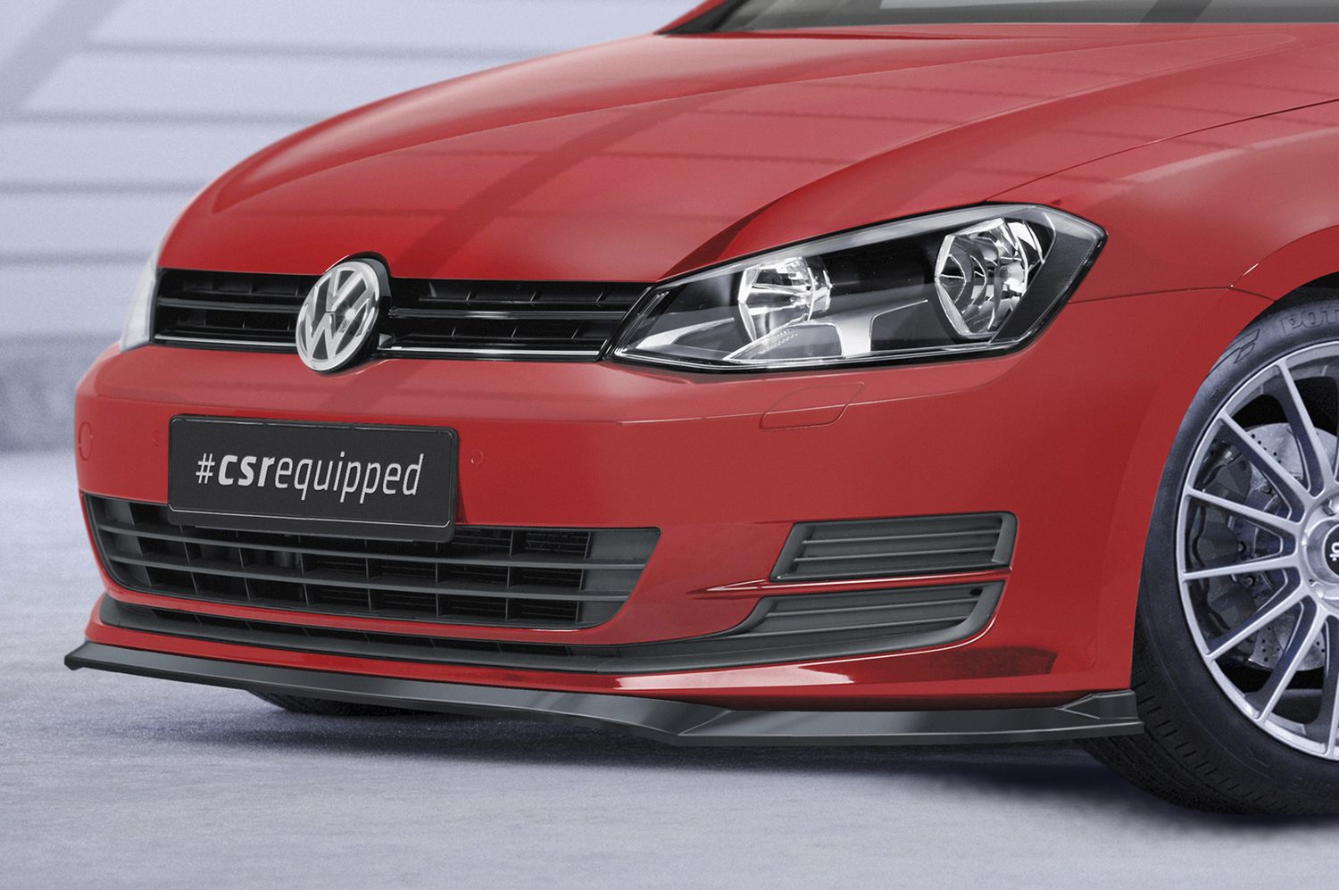Frontspoiler | Cup-Spoilerlippe mit ABE für VW Golf 7 CSL500 Frontspoiler | Cup-Spoilerlippe mit ABE für VW Golf 7 CSL500