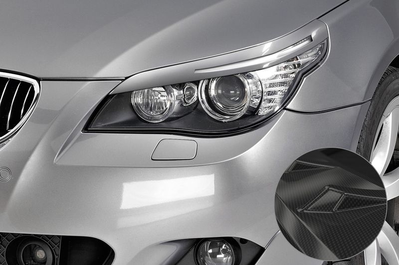 Scheinwerferblenden Carbon Look für BMW 5er E60 / E61 SB121-C Scheinwerferblenden Carbon Look für BMW 5er E60 / E61 SB121-C