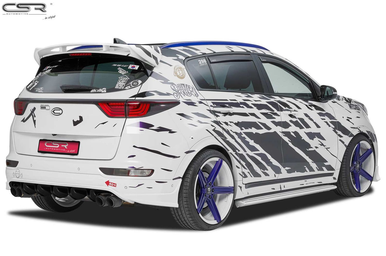 Diffusor | Heckansatz für Kia Sportage QL HA192 Diffusor | Heckansatz für Kia Sportage QL HA192