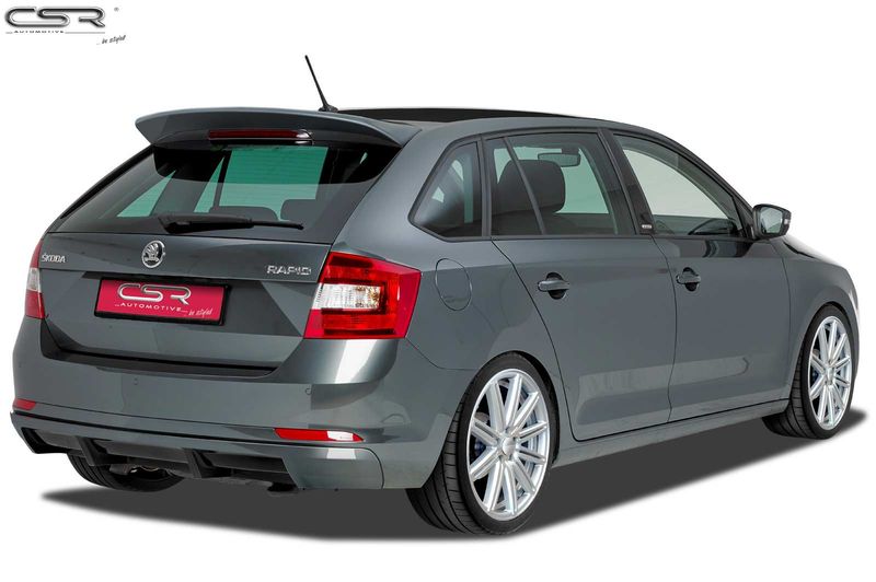 Diffusor | Heckansatz für Skoda Rapid Spaceback HA173 Diffusor | Heckansatz für Skoda Rapid Spaceback HA173