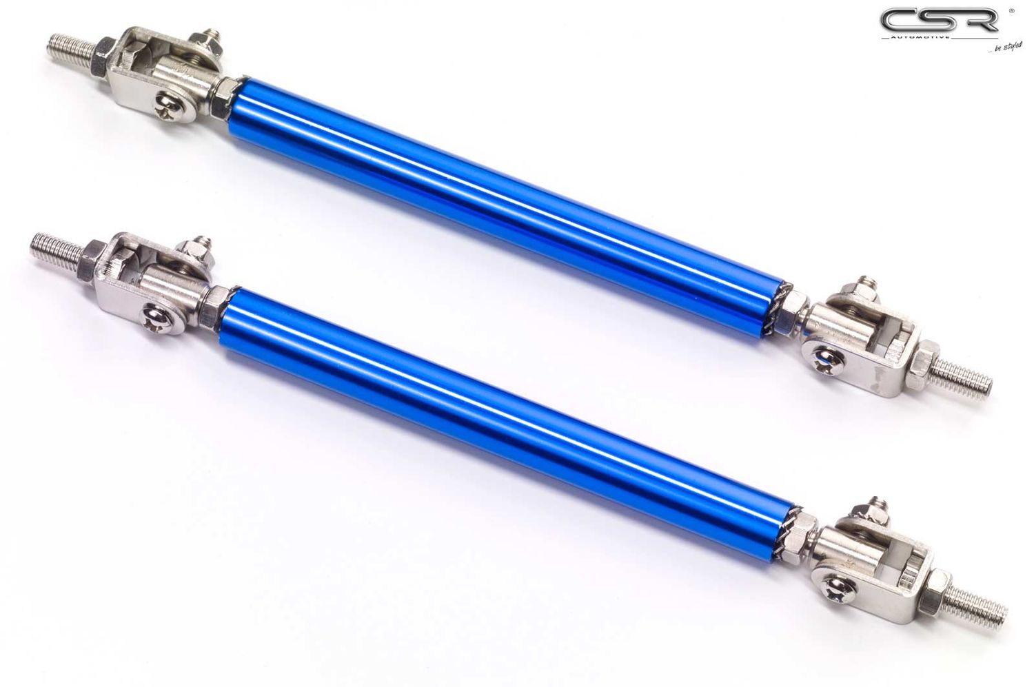 Universal Spoiler Stabilisatoren verstellbar 100-140mm blau ZB158