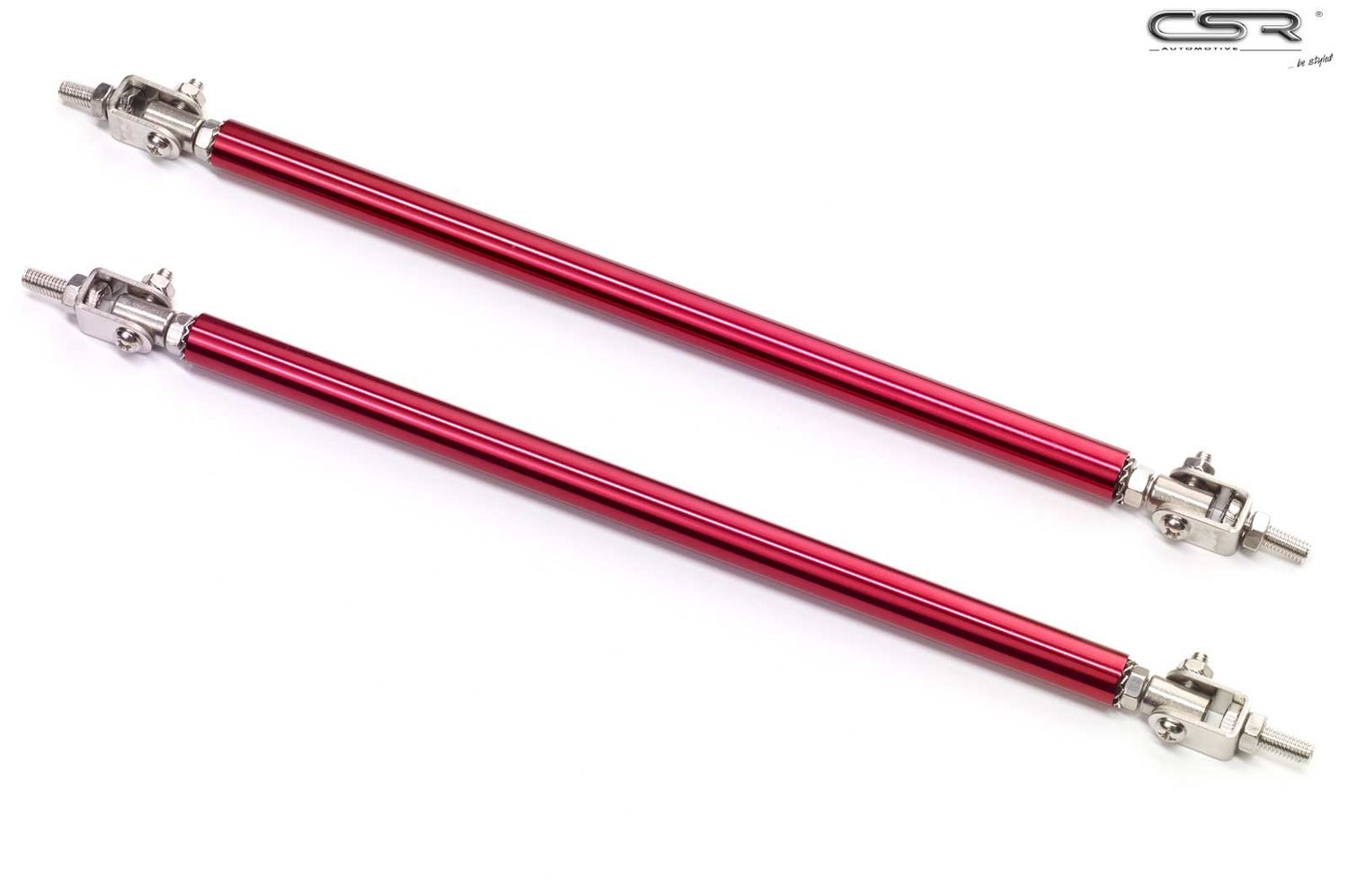 Universal Spoiler Stabilisatoren verstellbar 200-260mm rot ZB162