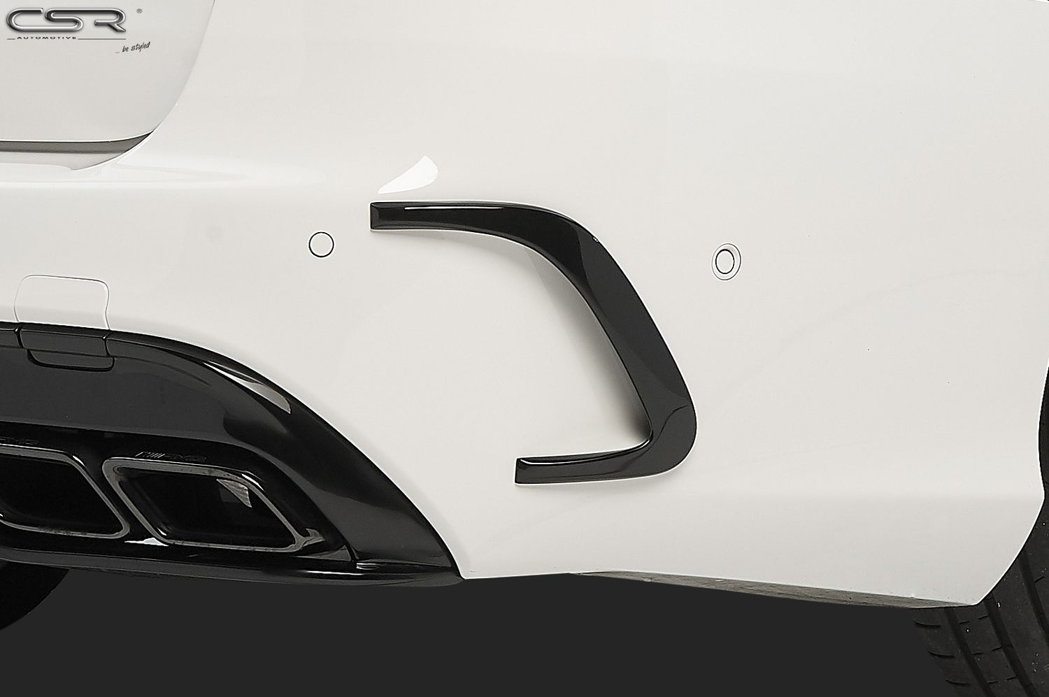 Air Intake Blenden | Airintakes Rahmen Heck für Mercedes-Benz C-Klasse S205 AI019