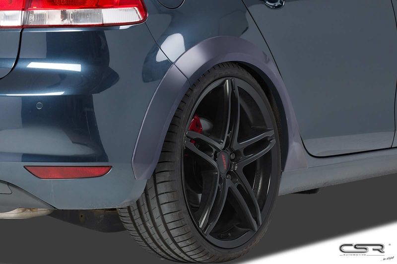 Kotflügelverbreiterung hinten für VW Golf 6 VB016 Kotflügelverbreiterung hinten für VW Golf 6 VB016