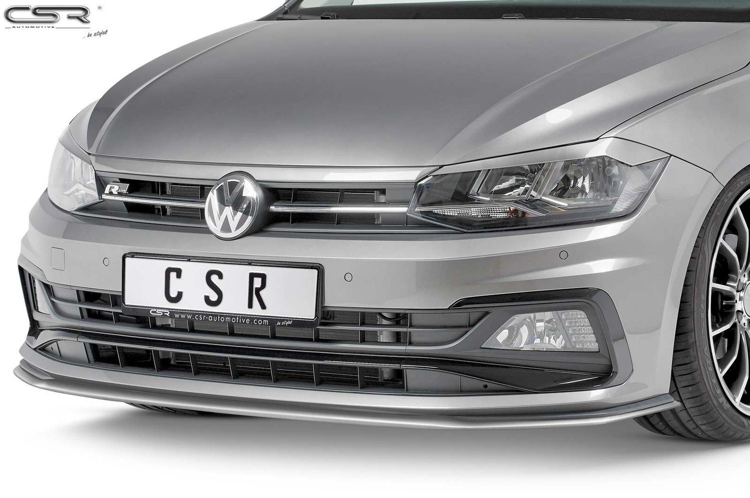 Frontspoiler | Cup-Spoilerlippe aus Fiberflex für VW Polo VI 2G GTI / R-Line CSL321 Frontspoiler | Cup-Spoilerlippe aus Fiberflex für VW Polo VI 2G GTI / R-Line CSL321