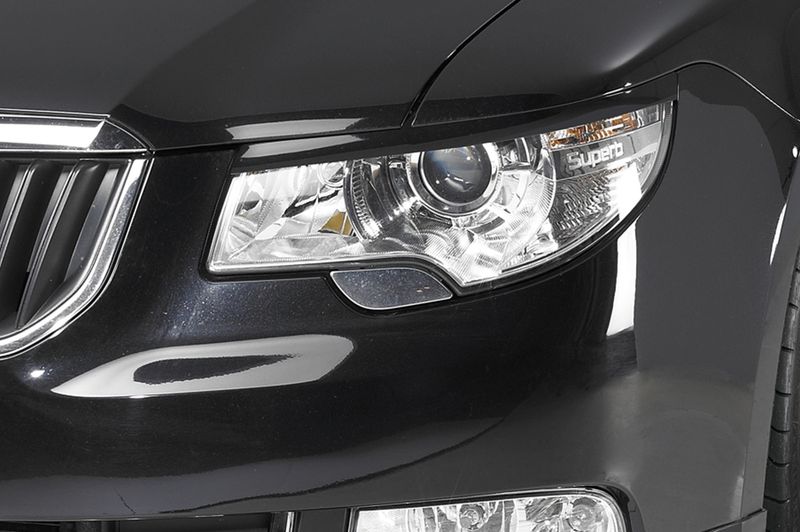 Scheinwerferblenden oben für Skoda Superb 2 SB156