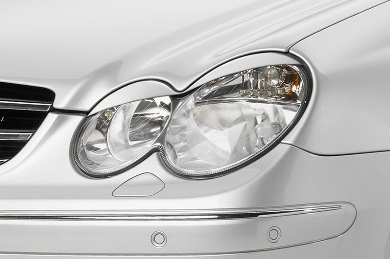 Scheinwerferblenden für Mercedes-Benz CLK 209 SB206 Scheinwerferblenden für Mercedes-Benz CLK 209 SB206