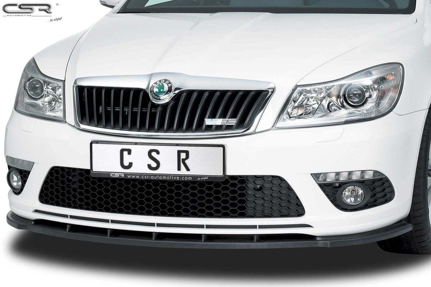 Frontspoiler | Cup-Spoilerlippe mit ABE für Skoda Octavia II (1Z) RS CSL001