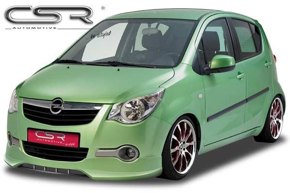 Frontansatz für Opel Agila B FA196 Frontansatz für Opel Agila B FA196