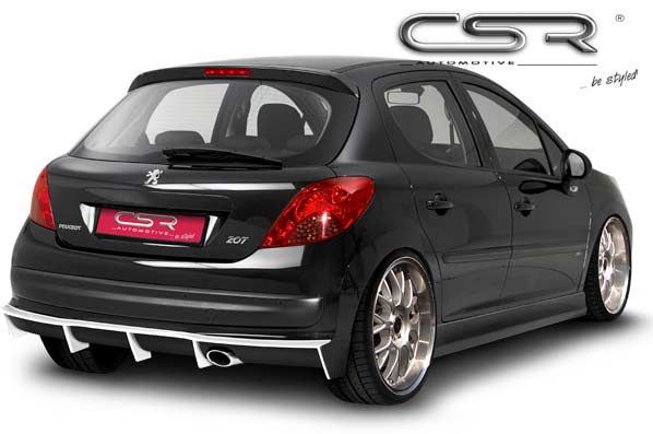 Diffusor | Heckansatz für Peugeot 207 HA106 Diffusor | Heckansatz für Peugeot 207 HA106