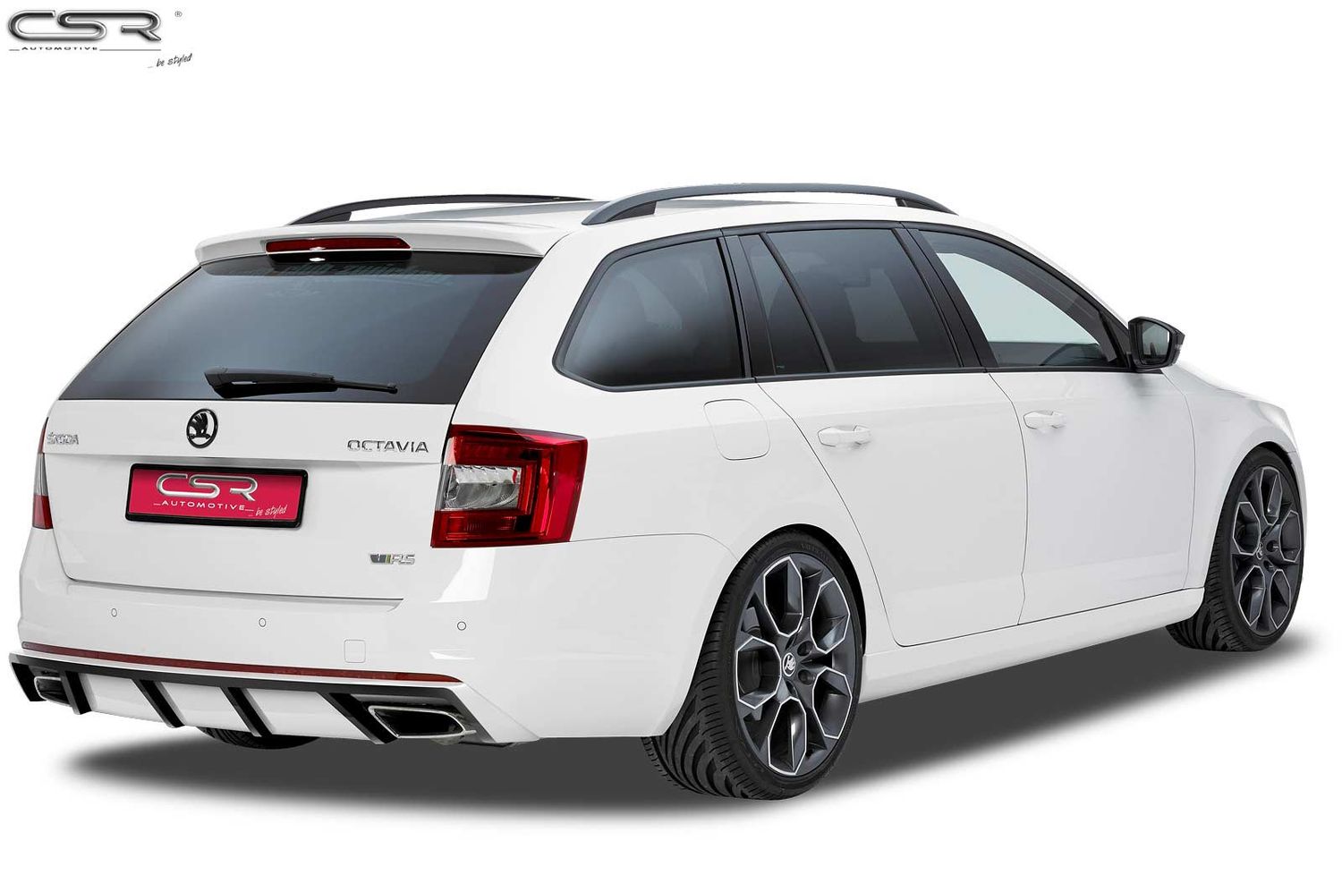 Diffusor | Heckansatz für Skoda Octavia 3 Typ 5E HA130 Diffusor | Heckansatz für Skoda Octavia 3 Typ 5E HA130