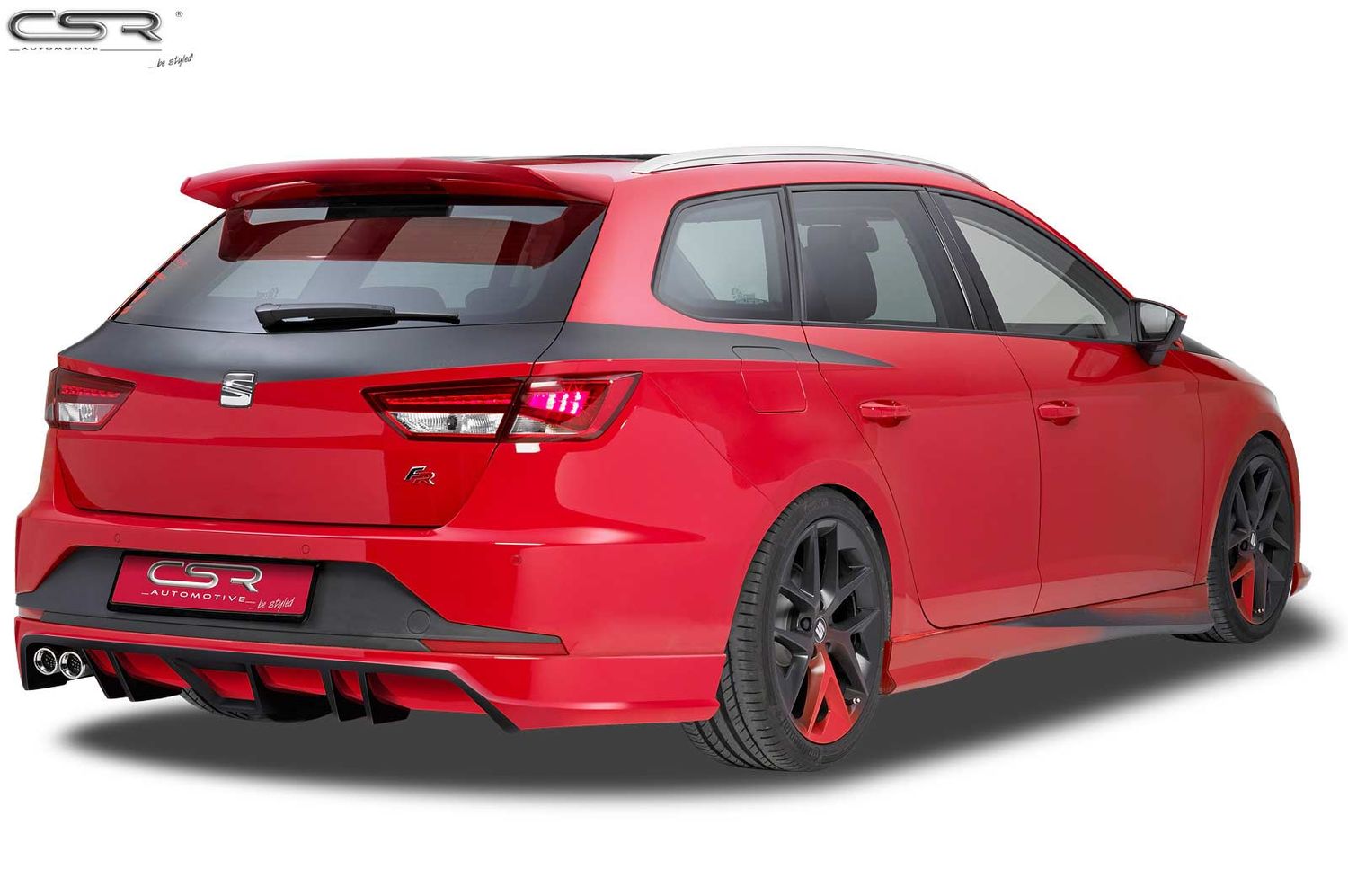 Diffusor | Heckansatz für Seat Leon 3 (Typ 5F) HA132 Diffusor | Heckansatz für Seat Leon 3 (Typ 5F) HA132
