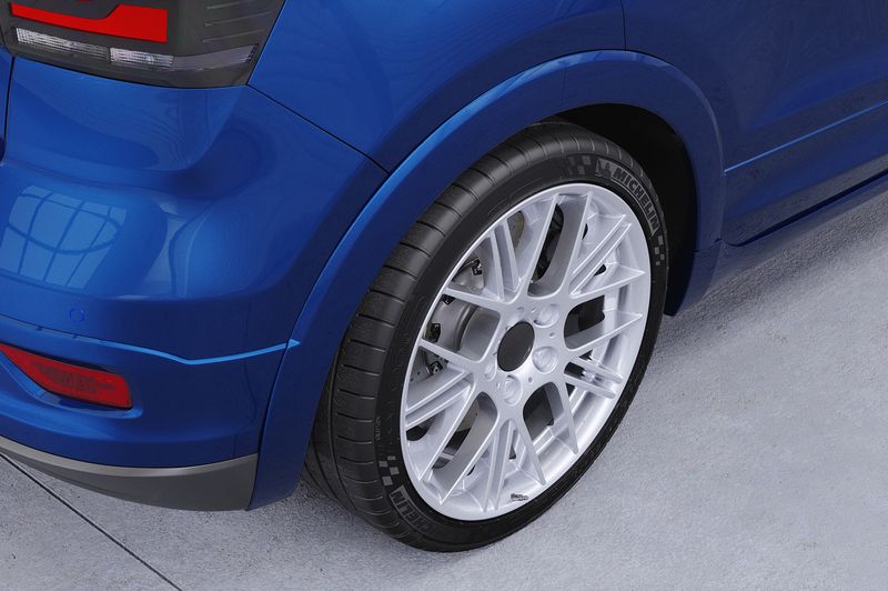 Kotflügelverbreiterung vorne für VW T-Cross C1 VB023 Kotflügelverbreiterung vorne für VW T-Cross C1 VB023