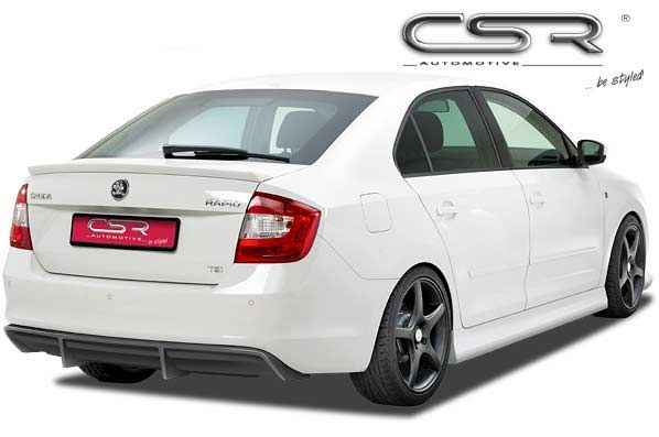 Diffusor | Heckansatz für Skoda Rapid HA088