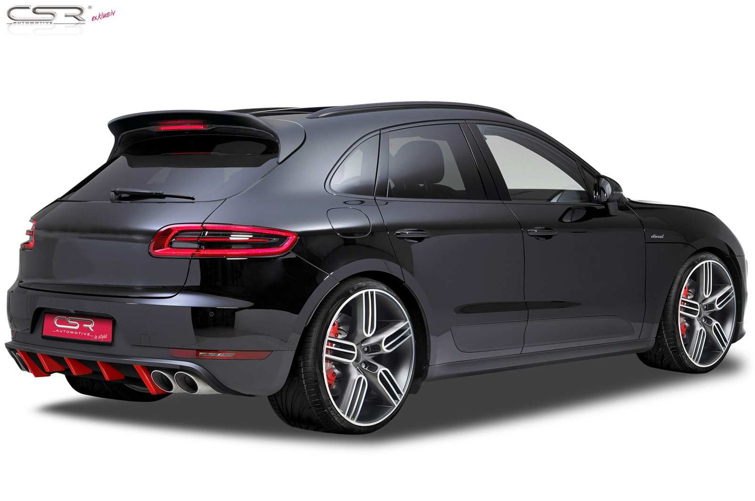 Diffusor | Heckansatz für Porsche Macan HA142 Diffusor | Heckansatz für Porsche Macan HA142