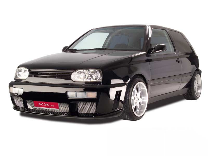 Bodykit Tuning Spoiler Set für VW Golf 3 BK255 Bodykit Tuning Spoiler Set für VW Golf 3 BK255