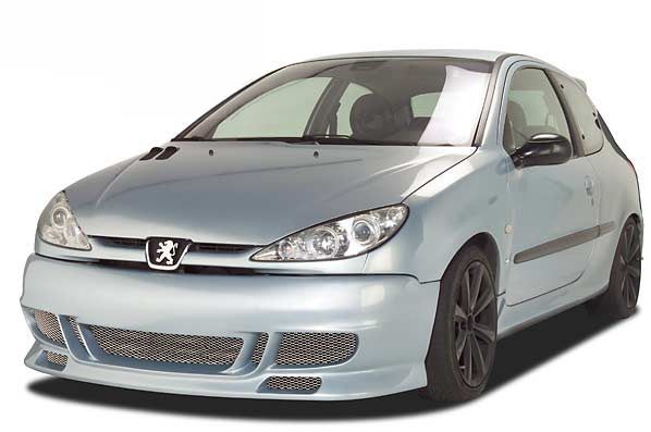 Bodykit Tuning Spoiler Set für Peugeot 206 BK115