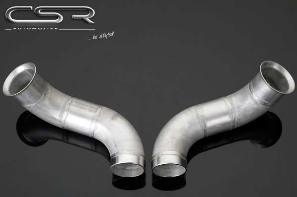 Umleitungsrohre für Endrohre für Porsche Turbo-Look Umbau ZB076 Umleitungsrohre für Endrohre für Porsche Turbo-Look Umbau ZB076