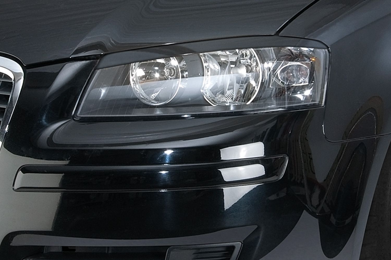 Scheinwerferblenden für Audi A3 8P / 8PA Sportback SB033
