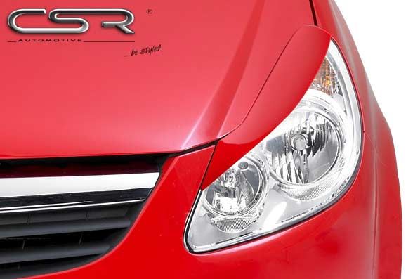 Scheinwerferblenden für Opel Corsa D SB130 Scheinwerferblenden für Opel Corsa D SB130