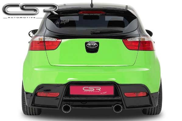 Blende zwischen den Endrohren für Kia Rio 3. Generation UB ZB120 Blende zwischen den Endrohren für Kia Rio 3. Generation UB ZB120