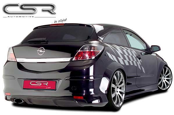 Diffusor | Heckansatz für Opel Astra H GTC HA003