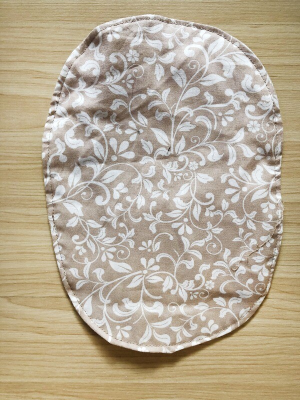 Cream and White floral