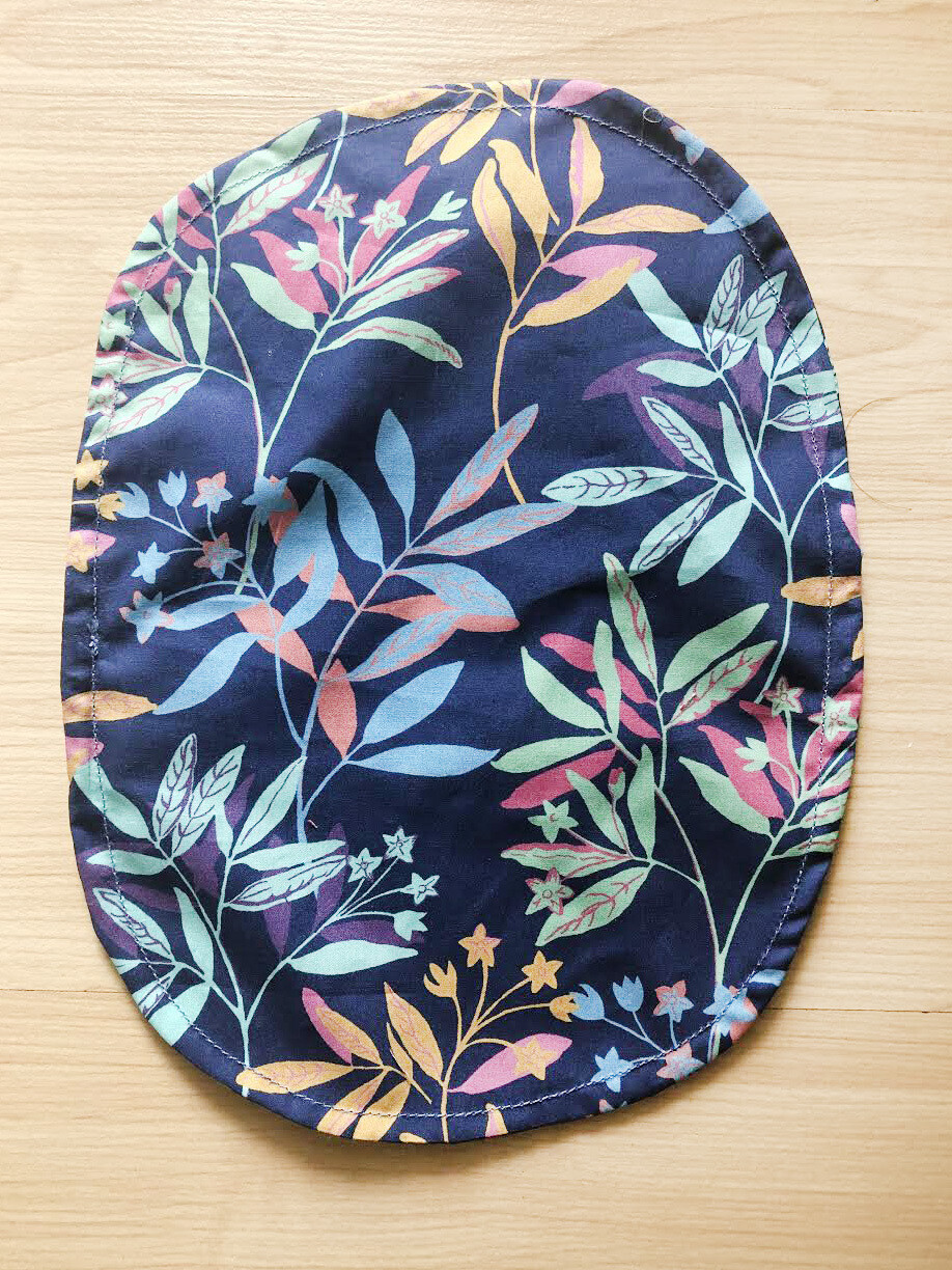Navy multi color floral