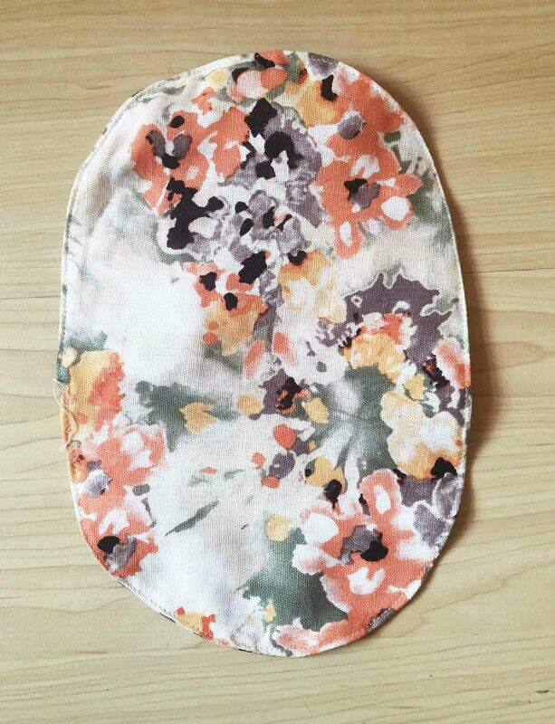 The vintage washed floral print bag