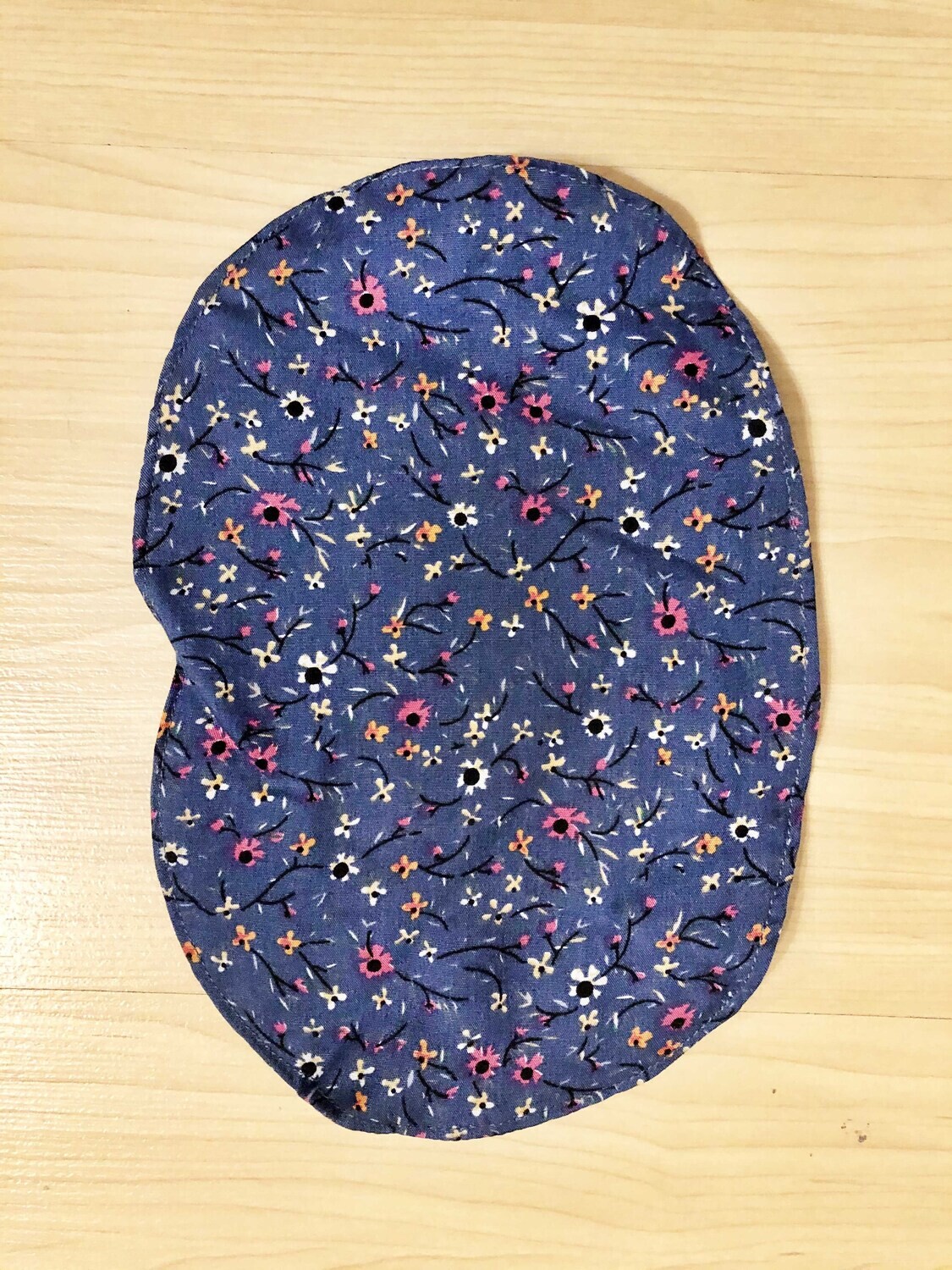 Fun blue floral printed bag