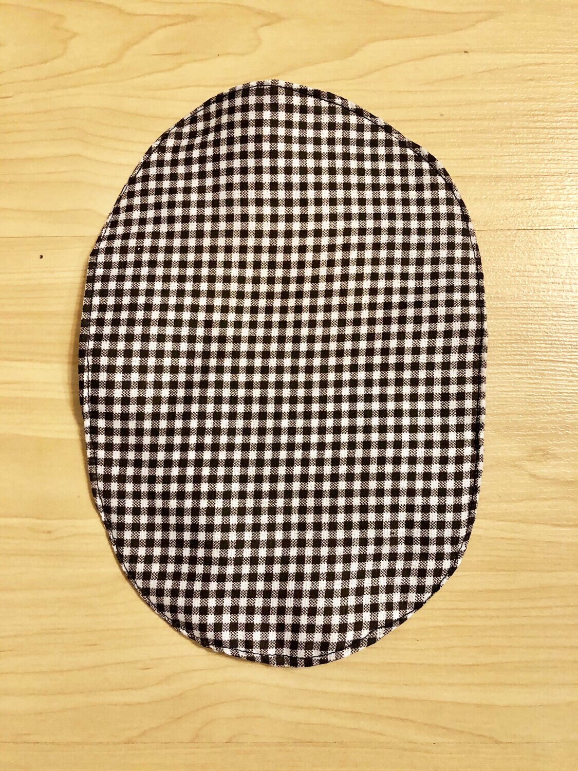 Black and White Checked Bag