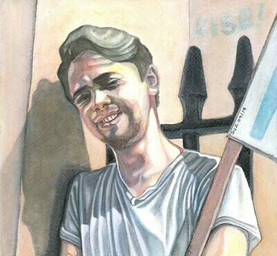 The Resting Protestor