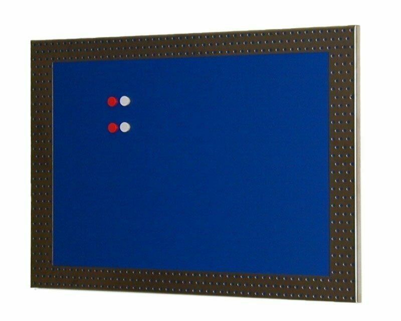 Magnetwand mit Rahmen aus Edelstahl 565 x 400 x 20 mm