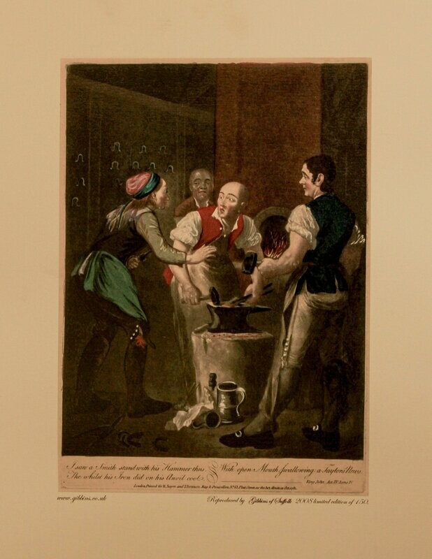 I saw a smith stand - Limited Edition Print