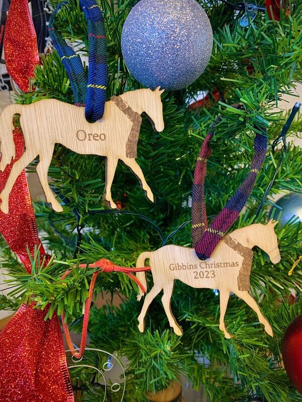 Personalised Horse Decoration