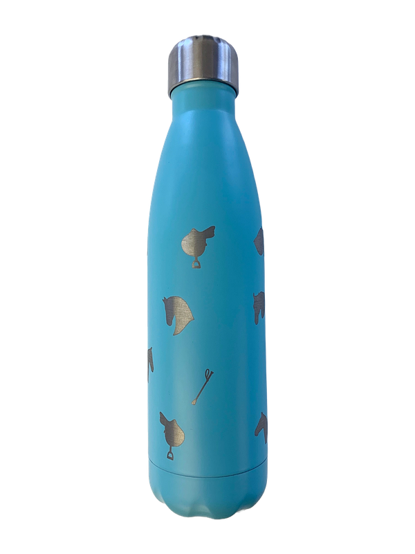Horse Head and Saddle Laser Engraved Thermal Bottle