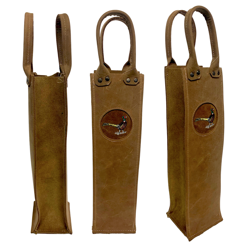 Leather Bottle Carrier
