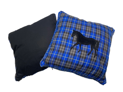 Tartan Horse Cushion Tartan Horse Cushion