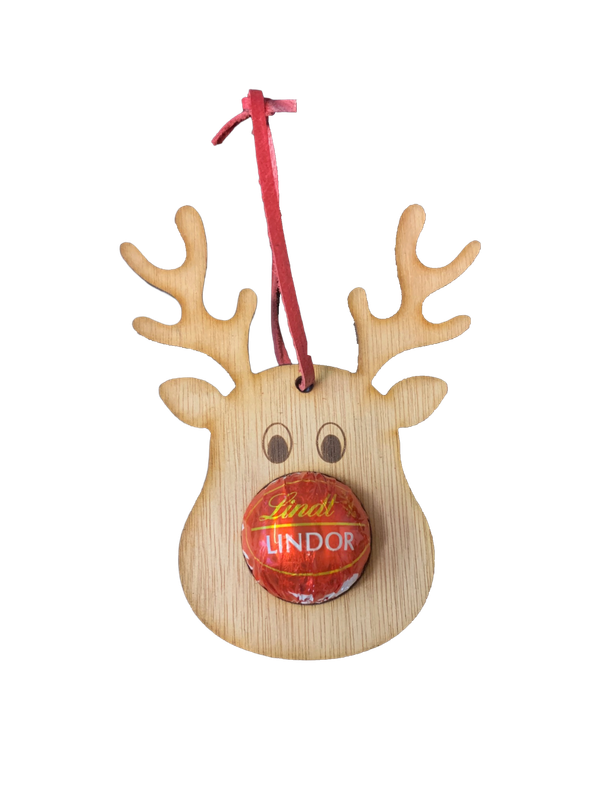 Reindeer Chocolate Hanging Decoration