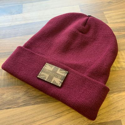 Gibbins Maroon Beanie Hat